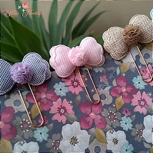 Clips Lacinho com Frufru 3 Unidades - Bible Journaling