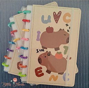 Caderno Discos - Capivara Love