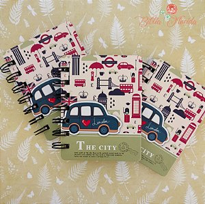 Caderno Londres Mini - Verde