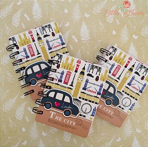 Caderno Londres Mini - Marrom