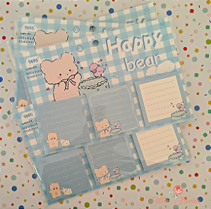 Bloco Notas & Post-it Ursinhos - Bíblia Florida