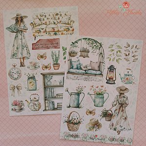 Scrapbook LAMPARINA: O NOIVO VEM - Bible Journaling