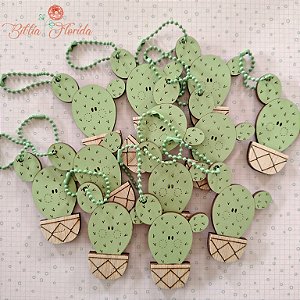 Pingente Cactus MDF