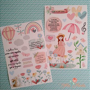 Adesivos Transparentes: Bondade de Deus - Bible Jounaling