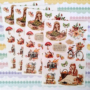 Adesivos Transparentes: Chamadas pelo Criador para criar - Bible Journaling