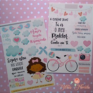 Adesivos Transparentes: Confiança - Bible Journaling