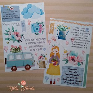 Adesivos Transparentes: Mais perto - Bible Journaling