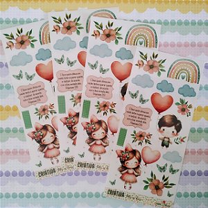 Adesivo Transparente Slim: Criativa todos os dias - Bible Journaling