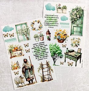 Adesivos Transparentes com devocional - Filemon - Bible Journaling