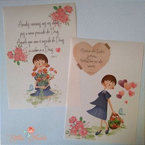 Velluns - Ame o próximo - Bible Journaling