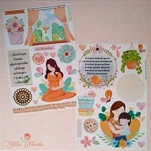 Velluns - Mãe maravilhosa - Bible Journaling