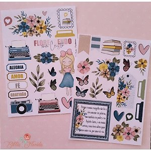 Scrapbook - 1º Tessalonicenses - Bible Journaling