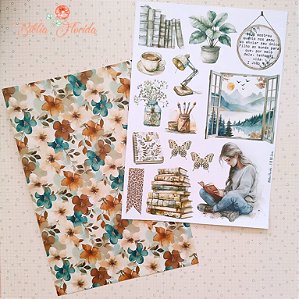 Scrapbook - 1º, 2º e 3º João - Bible Journaling