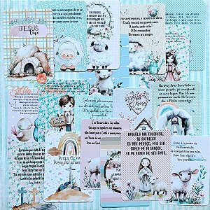Cards: Cicatrizes - 18 unidades - Bible Journaling