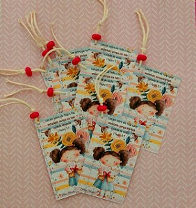 Marca Página Menina com carta - Bible Journaling