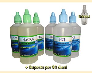 3 Kits PURIFICADOR de ÁGUA 100 ml cada