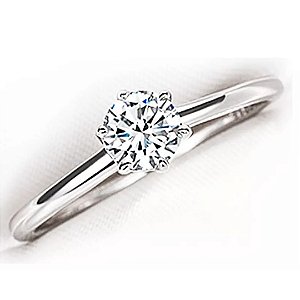 Anel solitário em aço antialérgico. FSNXMJE8A