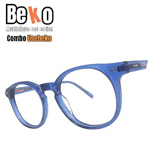 Combo USEBEKO de Armação + lentes blue LUZZ9N9MB