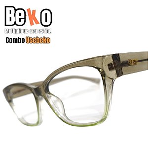 Combo UESEBEKO de Armação + lentes com antireflexo UDA6RR5MY