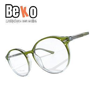 Armação Óculos Verde Transparente T2DEDR7SM