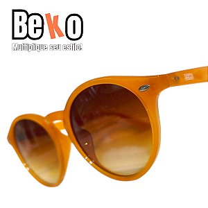 Óculos de Sol Beko Caramelo Estilo Retrô M7EFDWESX