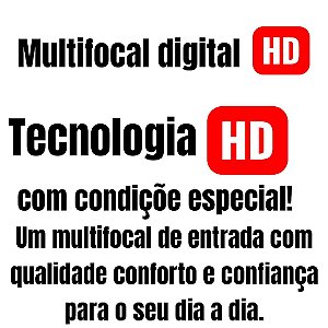 Lentes Multifocais Digitais HD Conforto ZXAMGQNMG