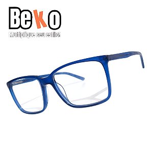 Armação Unissex de Acetato Azul 2HSHZRP5Y