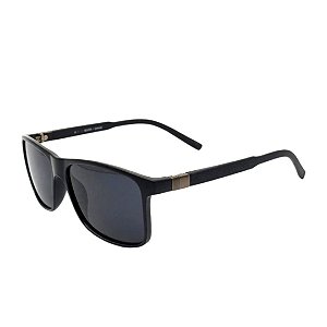 Óculos de Sol Preto Fosco Polorizado TR90 - BEKO
