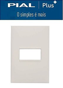 618502BC PLACA 4X2 2 MOD.PIAL PLUS+ BRANCA LEGRAND