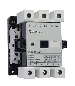 CONTATOR CJX1S 45A 220V - SIBRATEC