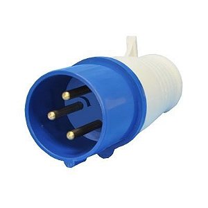 PLUG INDUSTRIAL 32A 2P+T 6H 220V AZ MGI-023 JNG