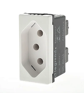 615040BC MODULO TOMADA B.PARAF 10A PIAL PLUS+ BRANCA LEGRAND