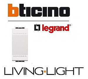 SN4001NF MODULO INTERRUPTOR SIM LIVING LIGHT BTICINO BIANCO