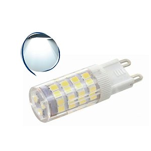 LAMPADA LED PIN G9 5W 6500K(Bivolt) luz:Branco-frio