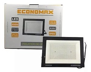 LUMINARIA LED REFLETOR 200W 6500K ECONOMAX
