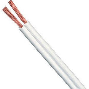 FIO PARALELO 2X0.5 BRANCO METRO