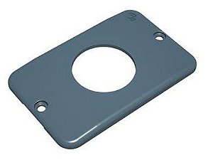 PLACA TOP P/TOMADA FACE REDONDA