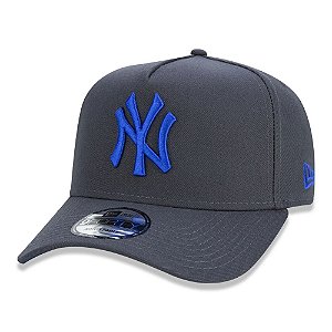 Boné New Era Ny Yankees A-Frame Cinza Escuro