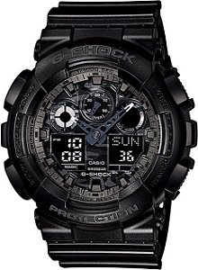 Relógio Casio G-Shock Ga100-Cf1adr - Preto