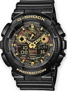 Relógio Casio G-Shock Black Ga-100Cf-1A9dr