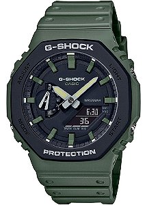 Relógio G-Shock Ga-2110Su-3Adr Carbon Core Guard - Verde