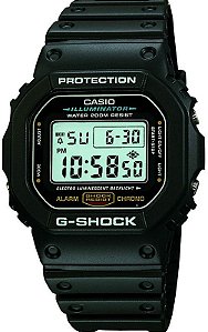 Relogio Casio G-Shock Resina Preto Dw-5600E-1Vdf
