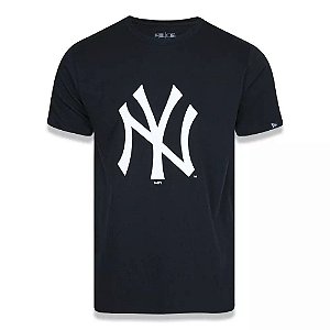 Camiseta New Era Ny Yankees Preto