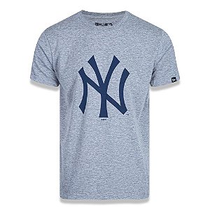 Camiseta New Era Ny Yankees Cinza