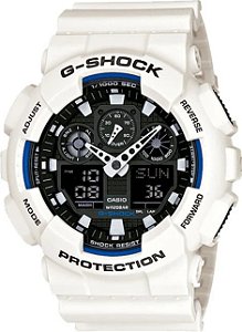 Relogio De Pulso Casio G-Shock Branco Ga100b7adr