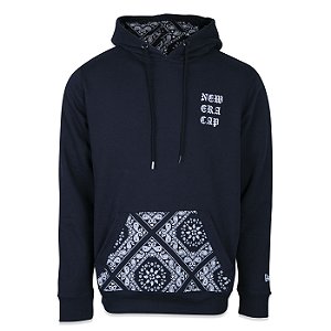 Moletom New Era Street Paisley Preto