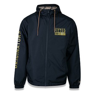 Jaqueta Corta Vento New Era  Fitted Preta