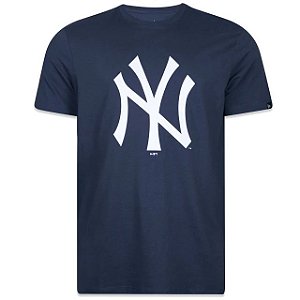 Camiseta New Era New York Yankees - Marinho