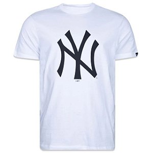 Camiseta New Era New York Yankees- Branco