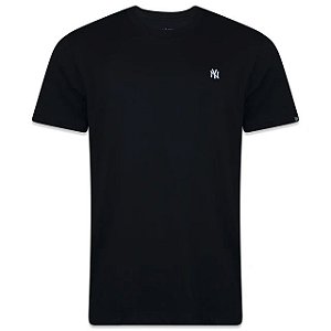 Camiseta New Era Básica Essencial Ny - Preto